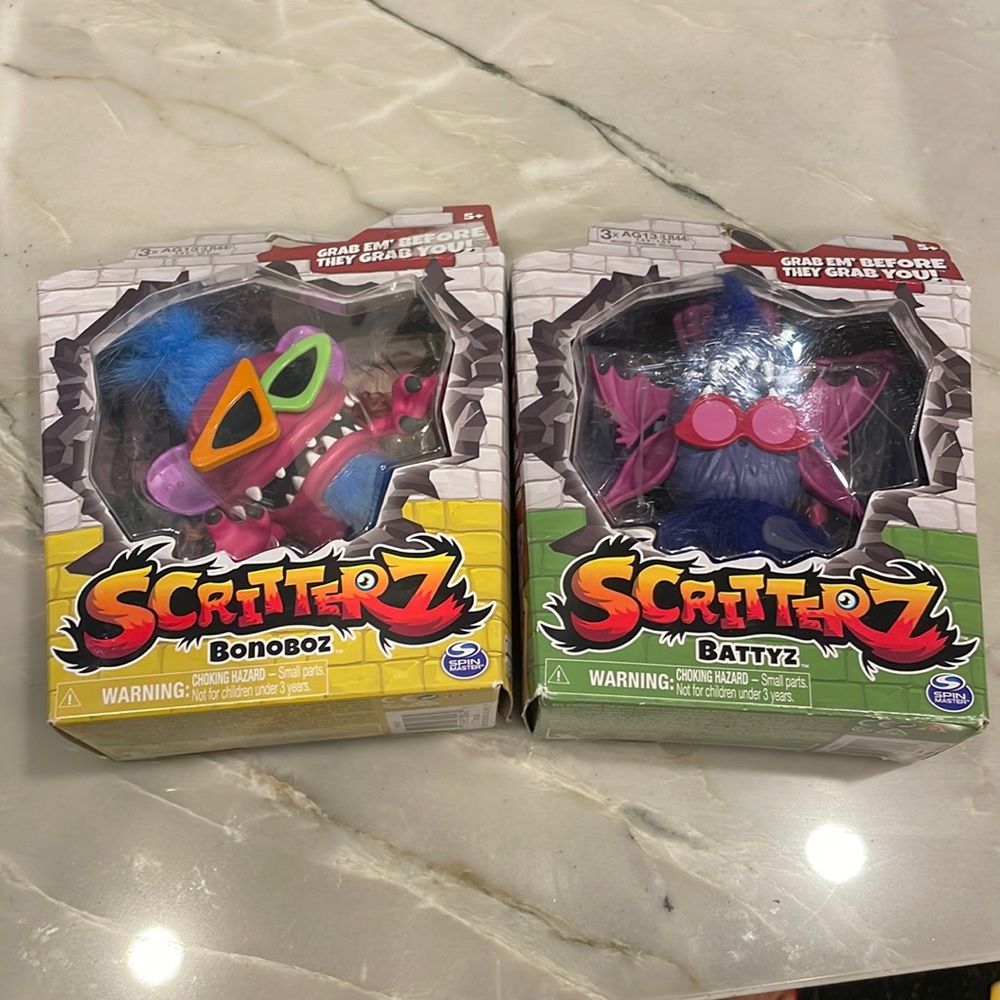 Spin Master Scritterz Battyz & Bonoboz